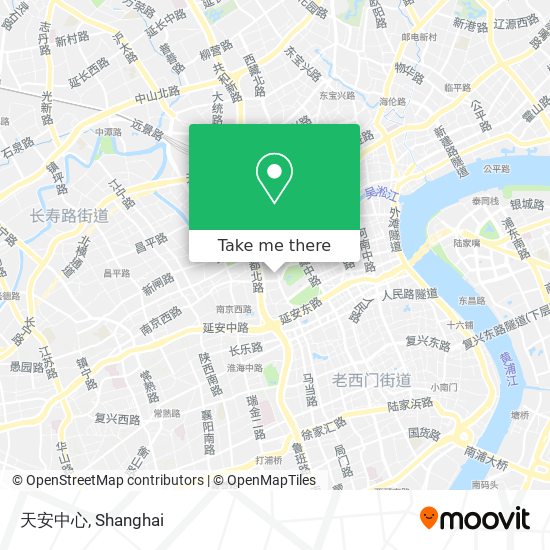 天安中心 map