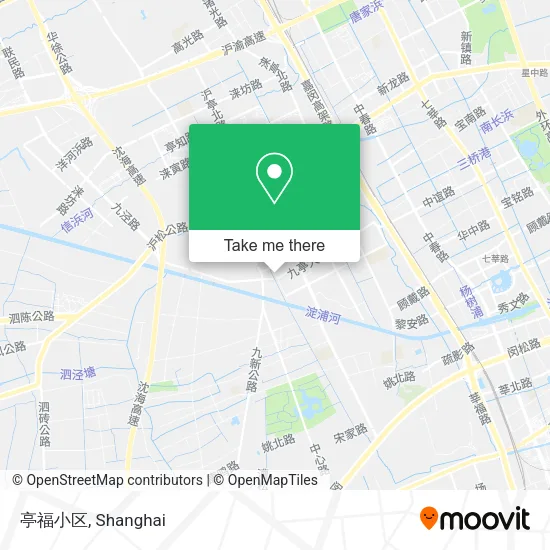 亭福小区 map