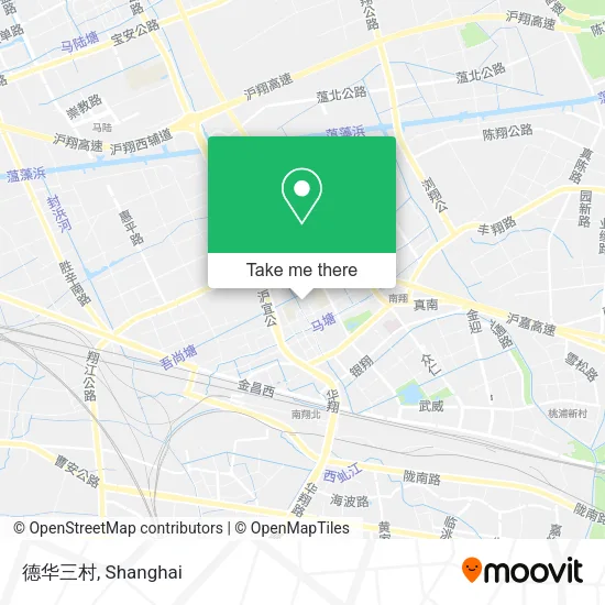 德华三村 map