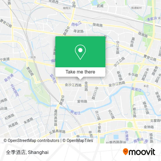全季酒店 map