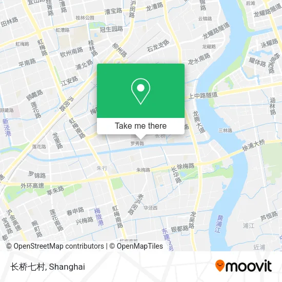 长桥七村 map