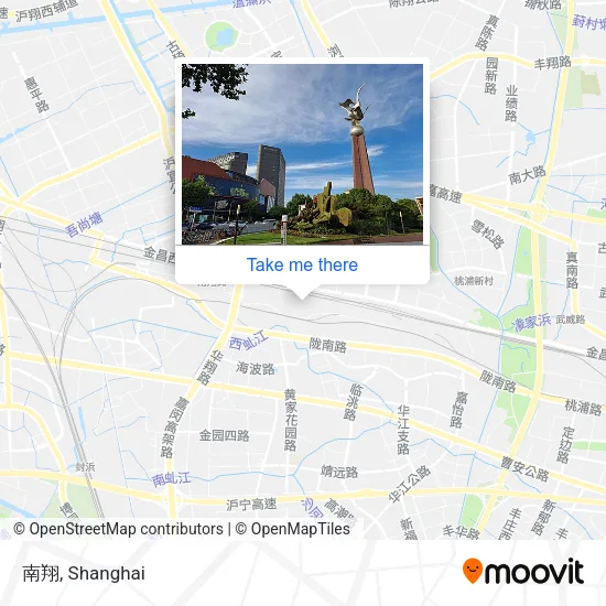 南翔 map