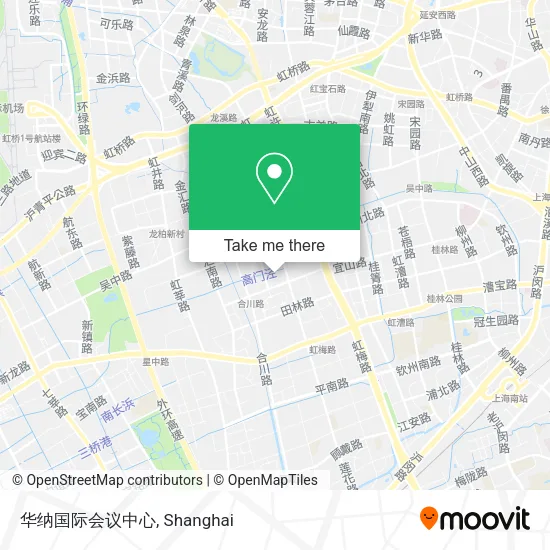 华纳国际会议中心 map