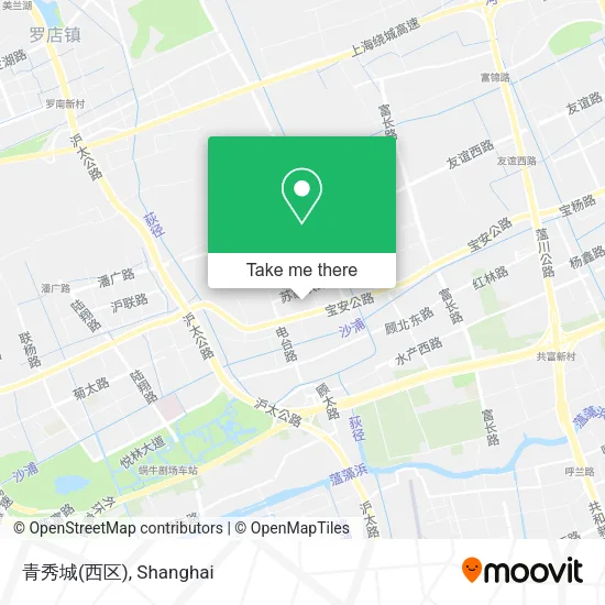 青秀城(西区) map