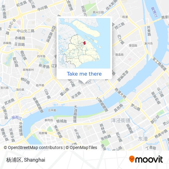 杨浦区 map