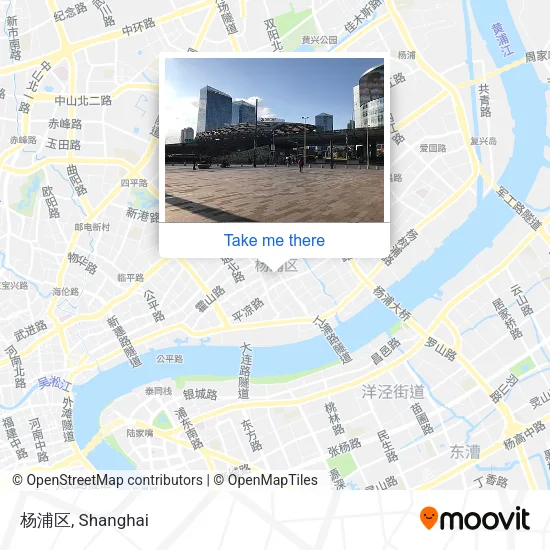杨浦区 map