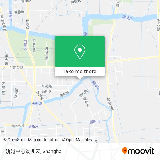 泖港中心幼儿园 map