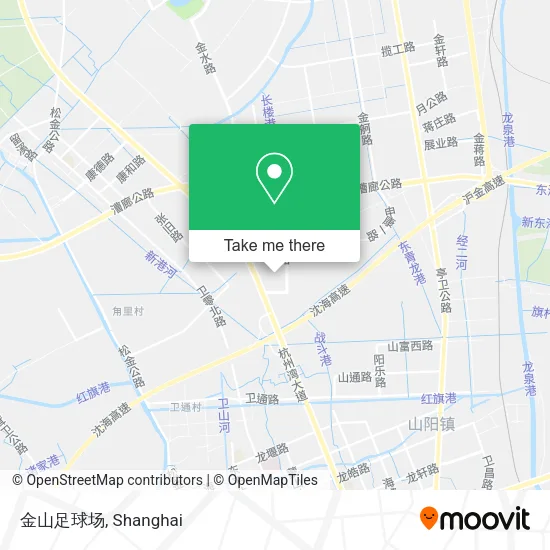 金山足球场 map
