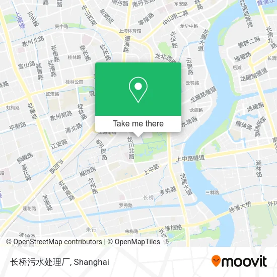 长桥污水处理厂 map