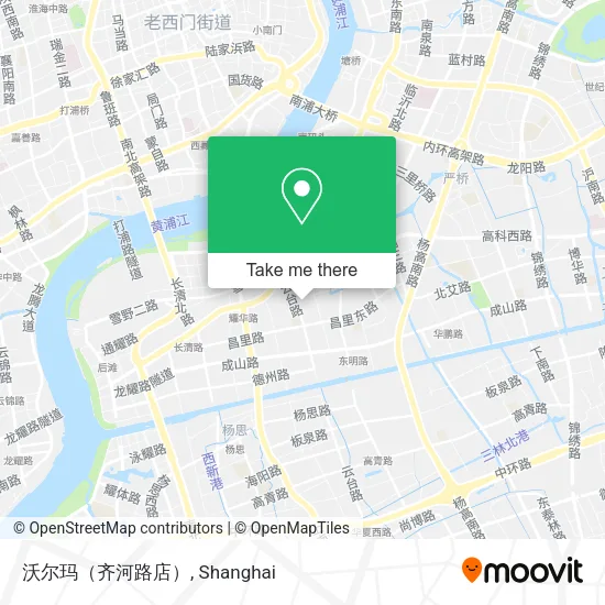 沃尔玛（齐河路店） map