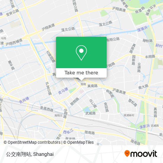 公交南翔站 map