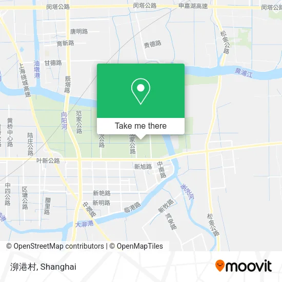 泖港村 map