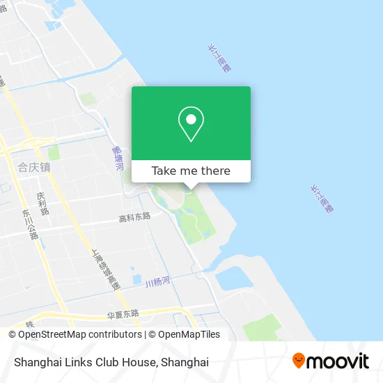Shanghai Links Club House map