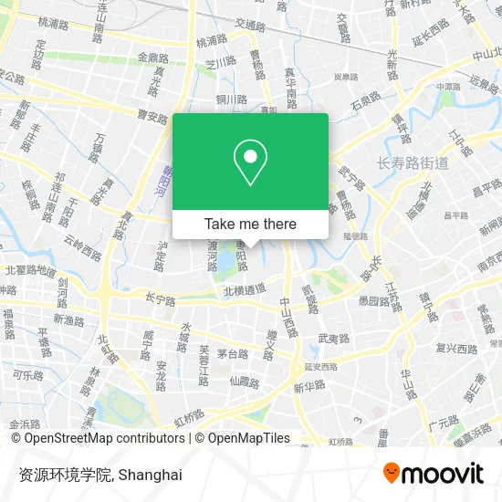 资源环境学院 map