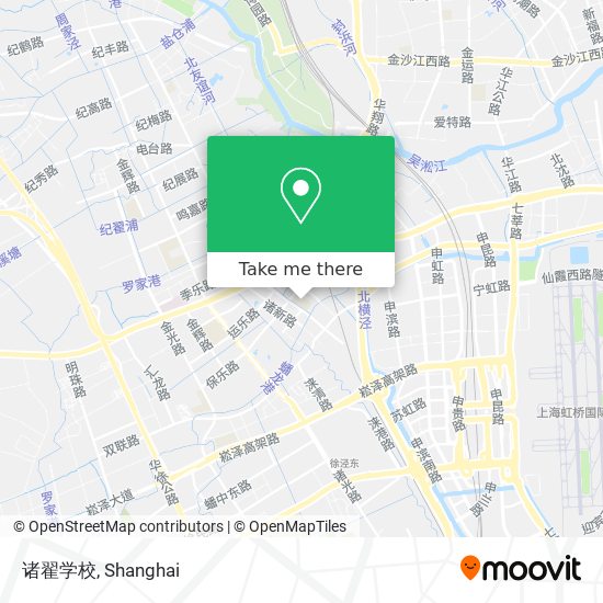 诸翟学校 map