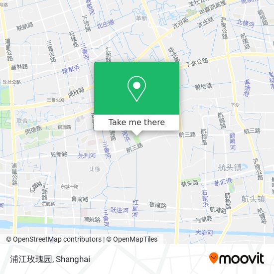 浦江玫瑰园 map