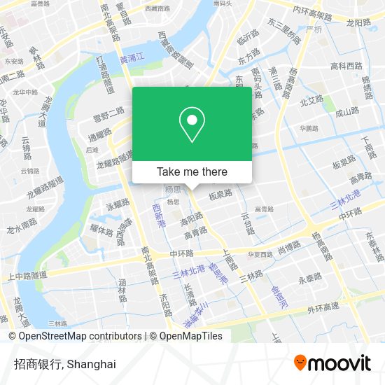 招商银行 map