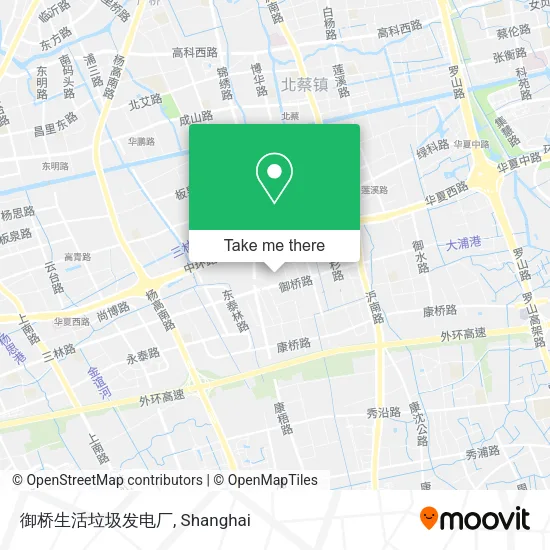 御桥生活垃圾发电厂 map