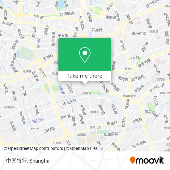 中国银行 map