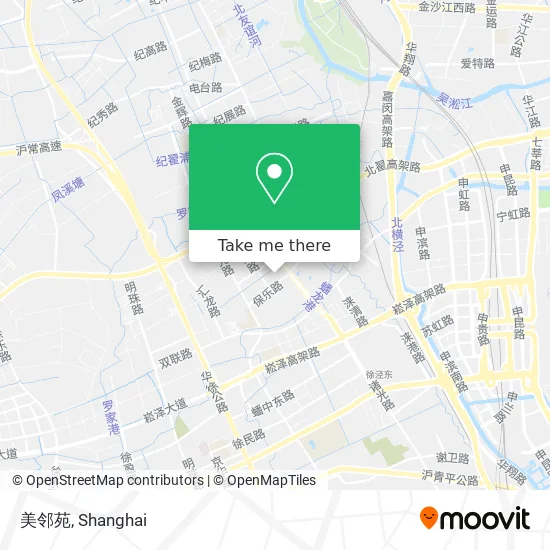 美邻苑 map