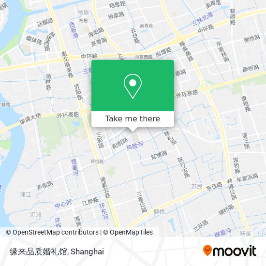 缘来品质婚礼馆 map