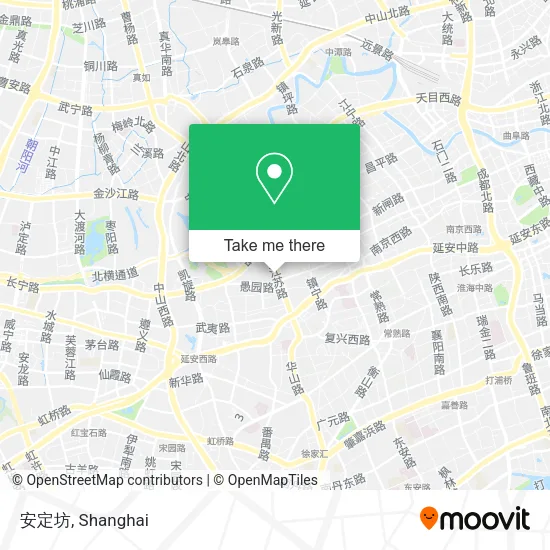 安定坊 map