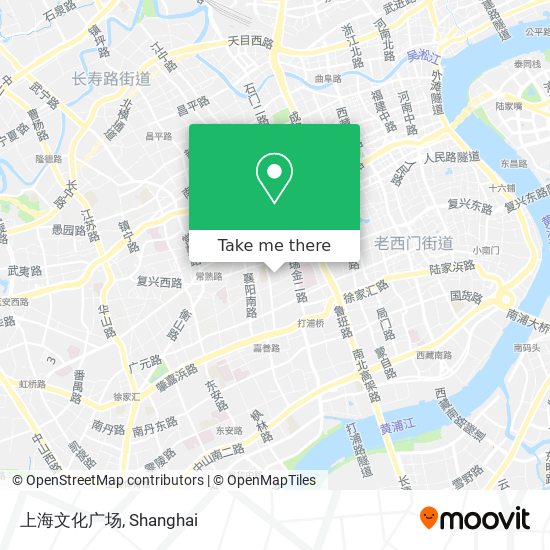 上海文化广场 map