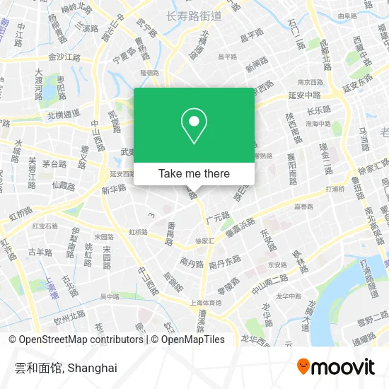 雲和面馆 map