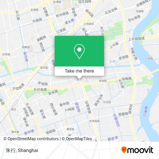 朱行 map