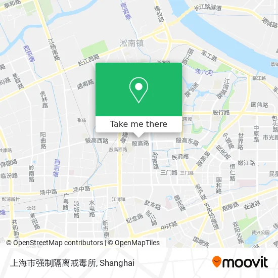 上海市强制隔离戒毒所 map