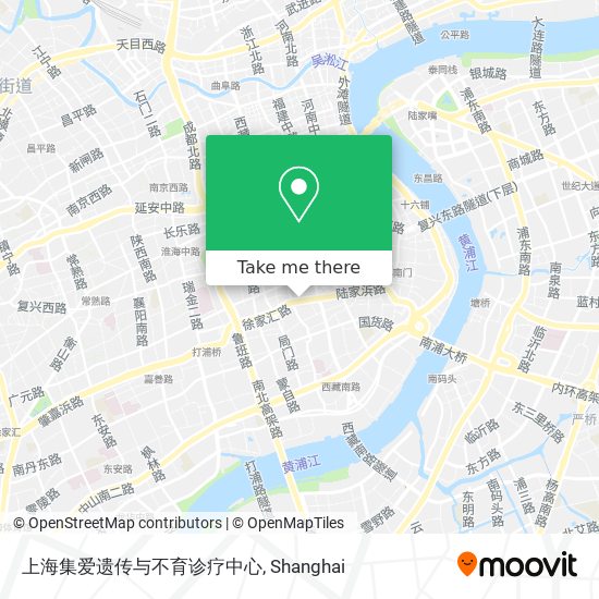 上海集爱遗传与不育诊疗中心 map