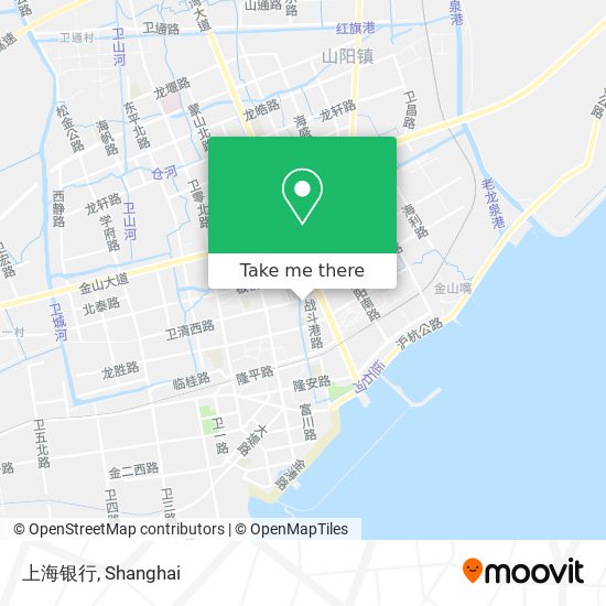 上海银行 map