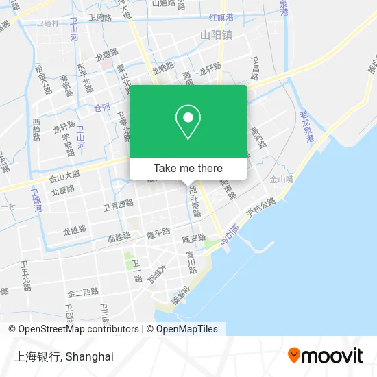上海银行 map