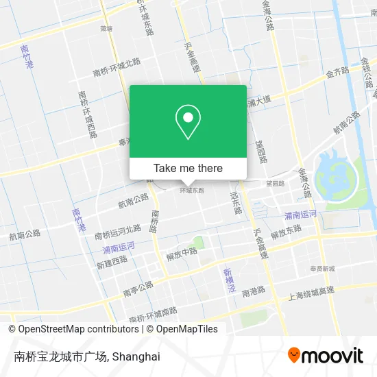 南桥宝龙城市广场 map