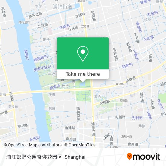 浦江郊野公园奇迹花园区 map