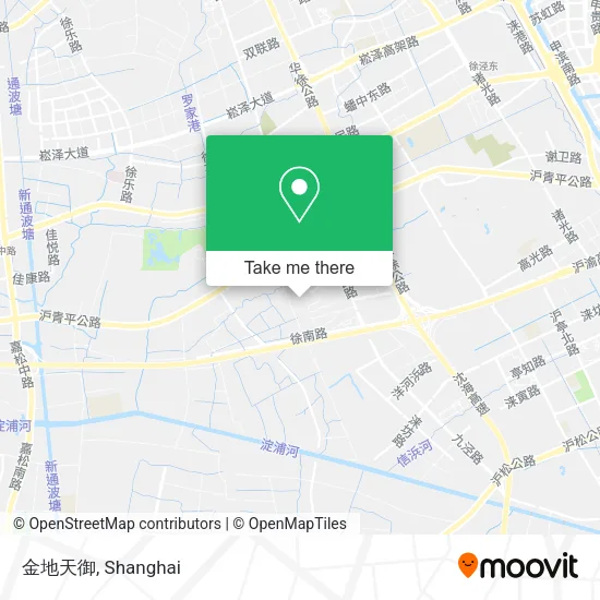 金地天御 map