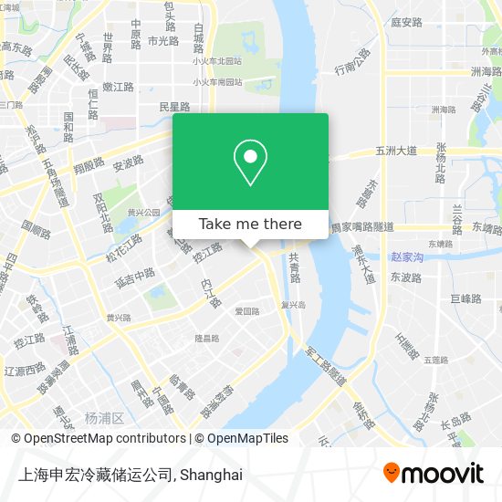 上海申宏冷藏储运公司 map