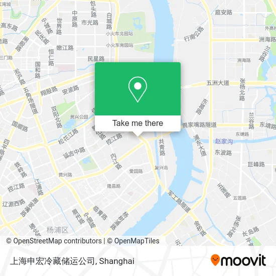 上海申宏冷藏储运公司 map