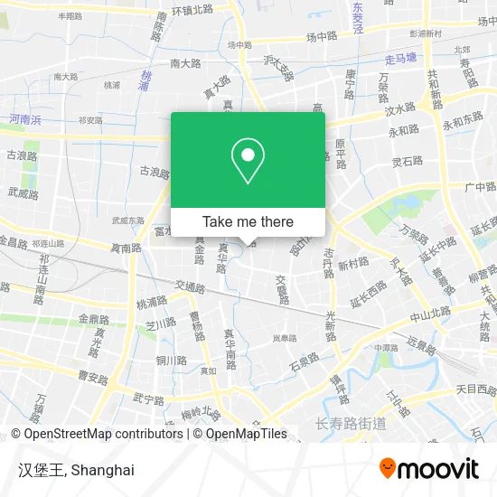 汉堡王 map