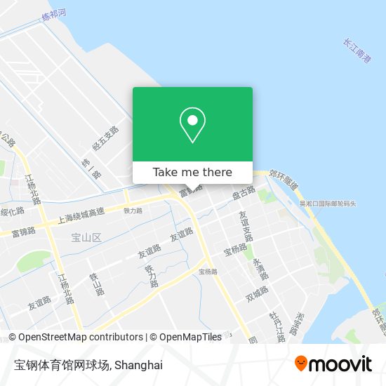 宝钢体育馆网球场 map