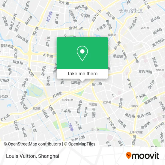 Louis Vuitton map