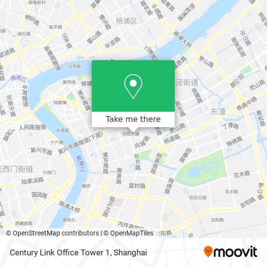 Century Link Office Tower 1 map