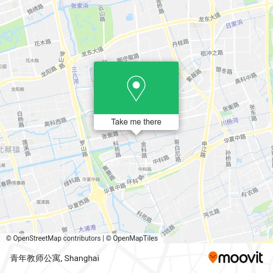 青年教师公寓 map