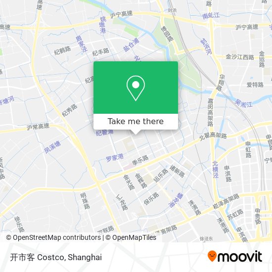 开市客 Costco map