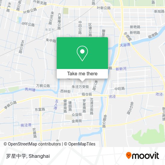 罗星中学 map