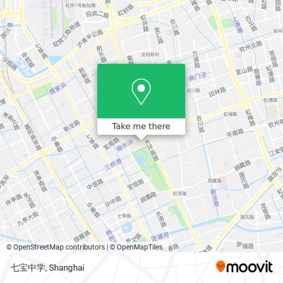 七宝中学 map