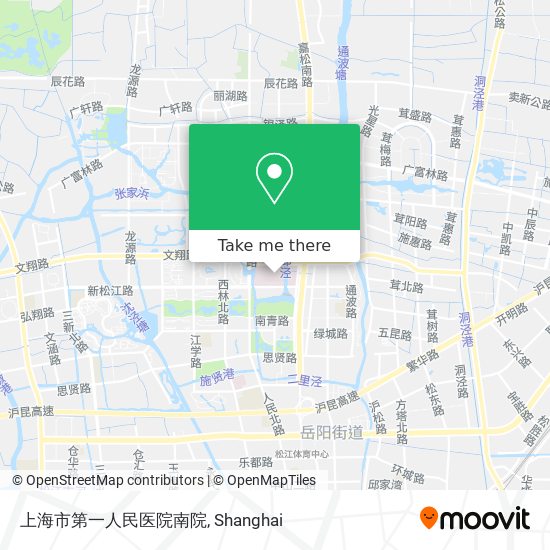 上海市第一人民医院南院 map