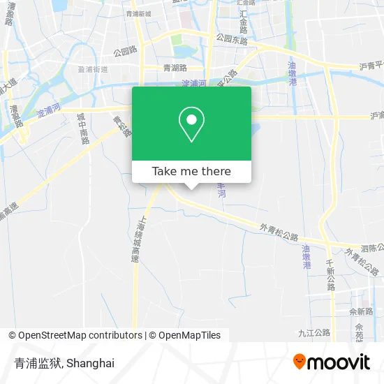 青浦监狱 map