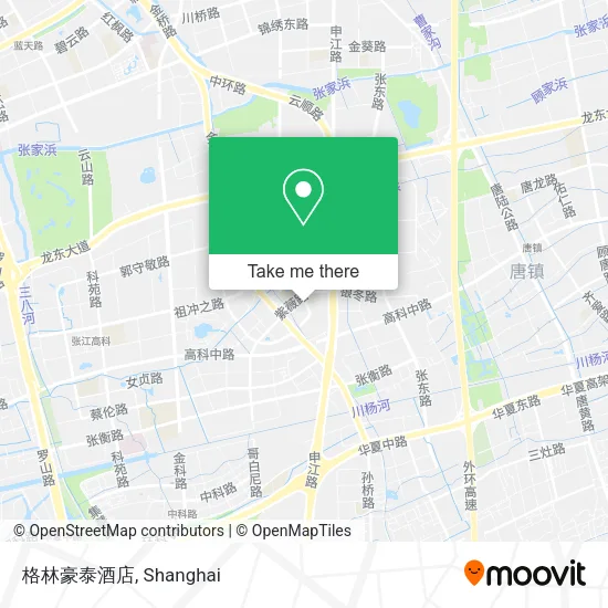 格林豪泰酒店 map