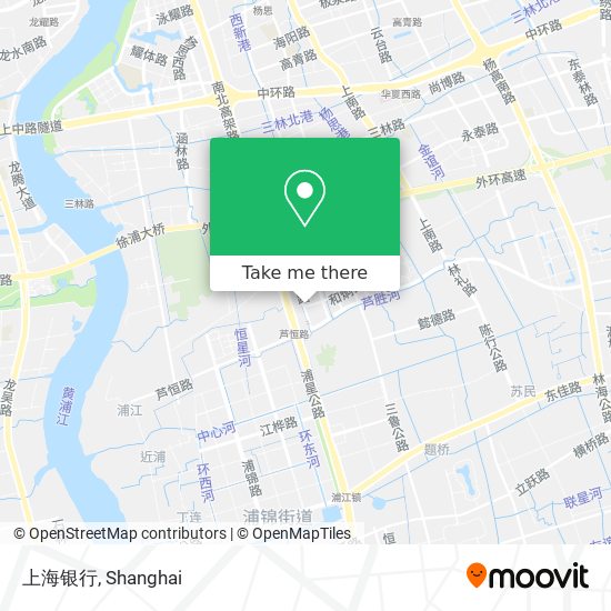 上海银行 map